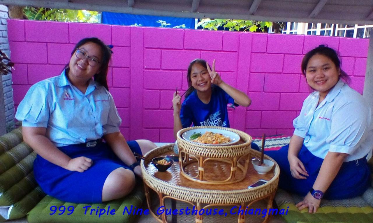 999 Triplenine Chiangmai Vandrehjem Chiang Mai Eksteriør billede